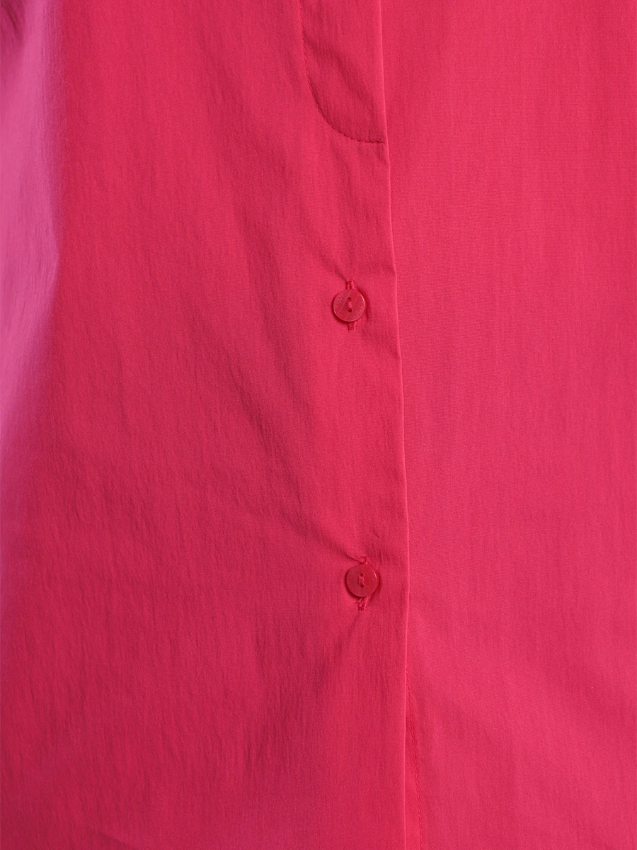Блуза приталенного кроя из эластичного хлопка